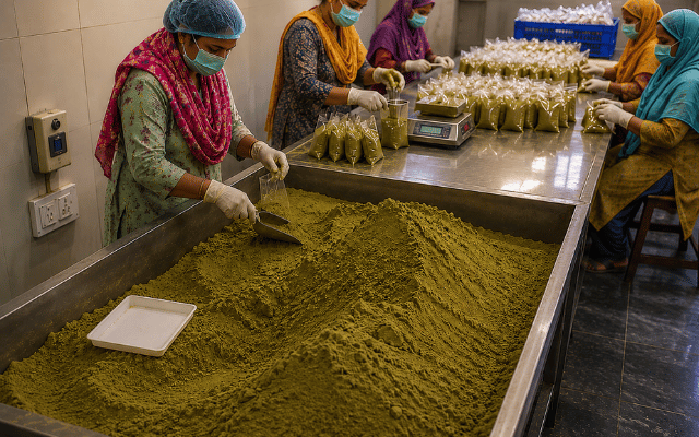 Henna Manufacturing Process