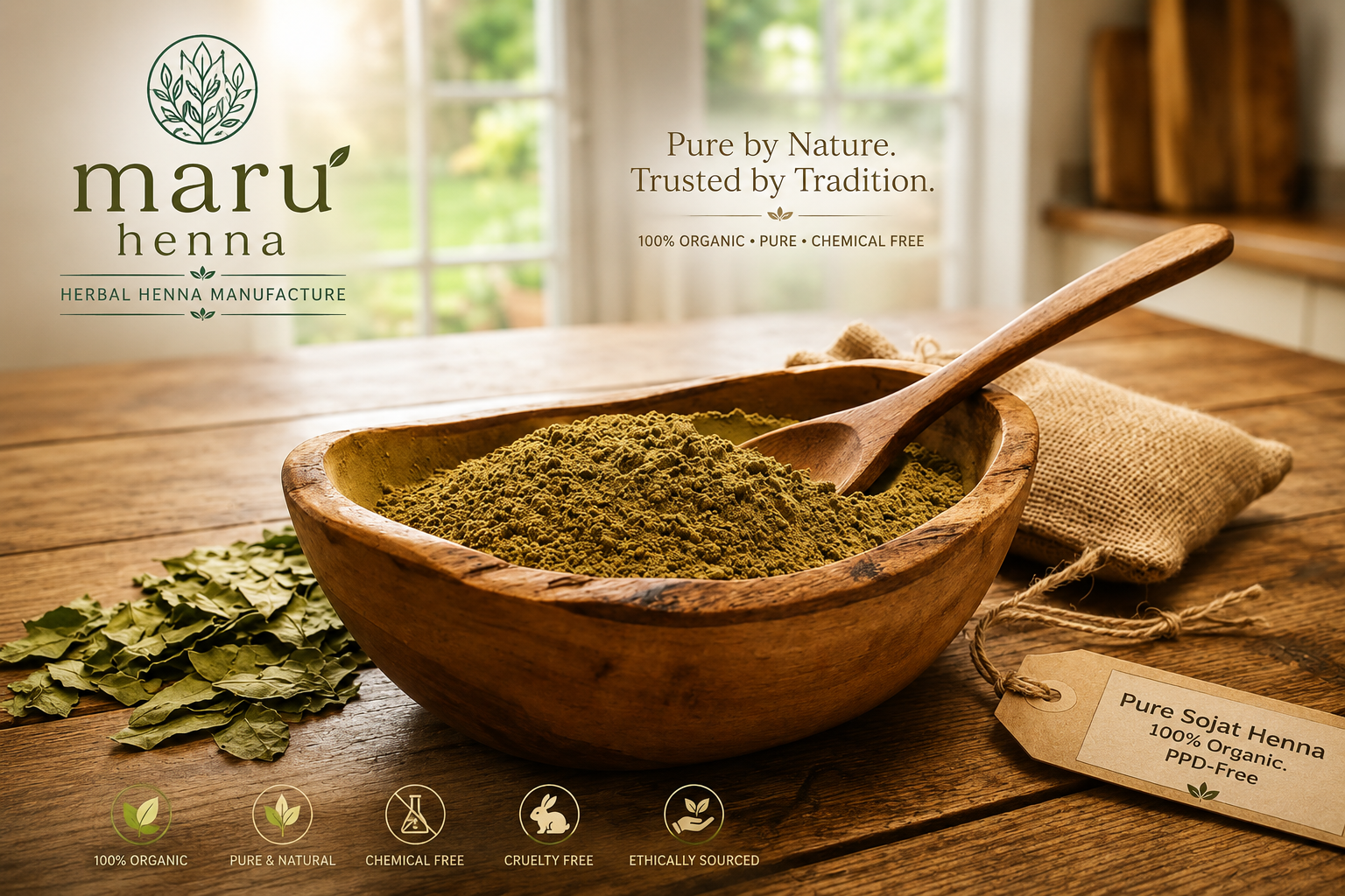 Sojat Henna Powder