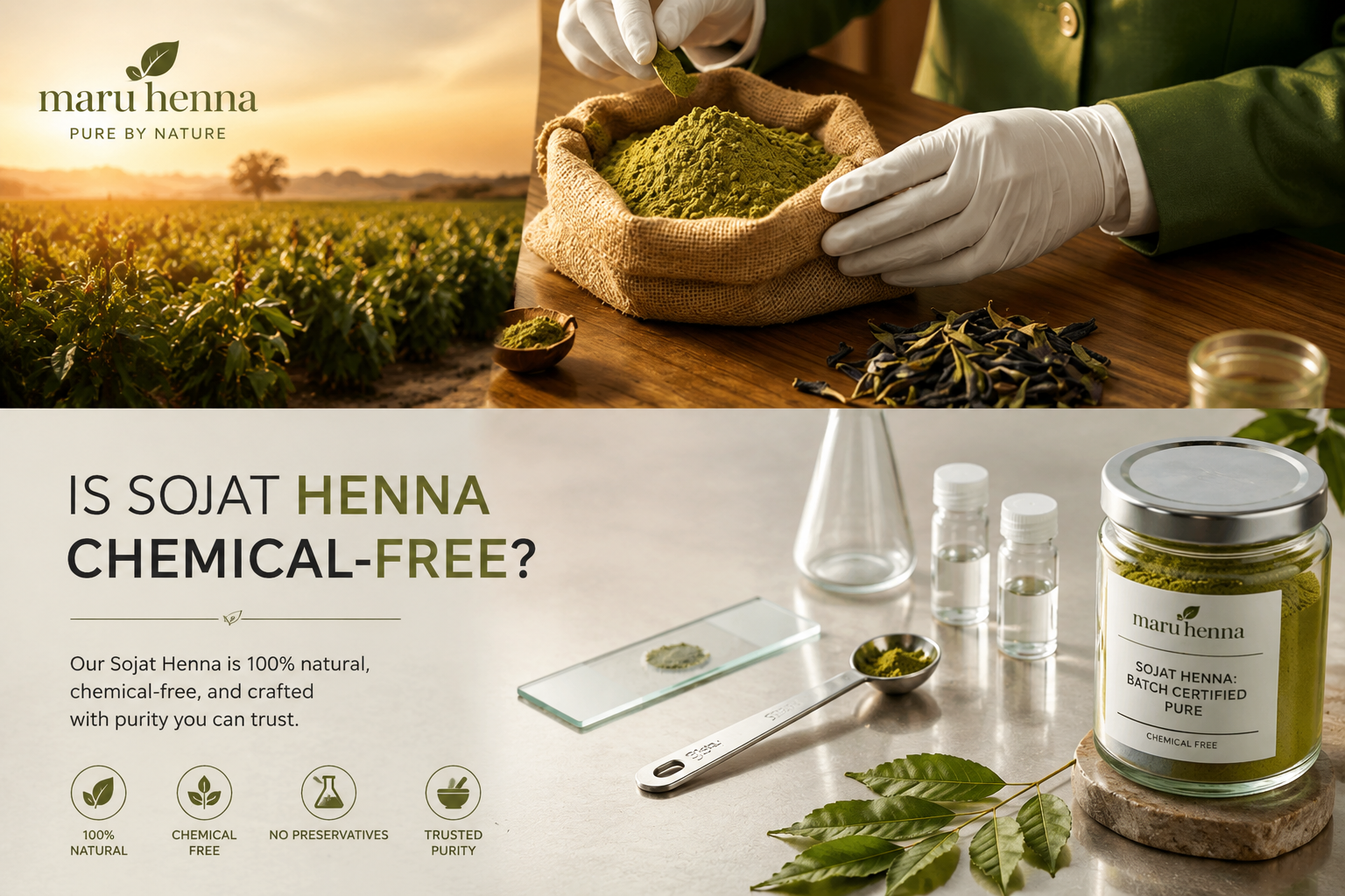 Is Sojat Henna Really Chemical-Free?